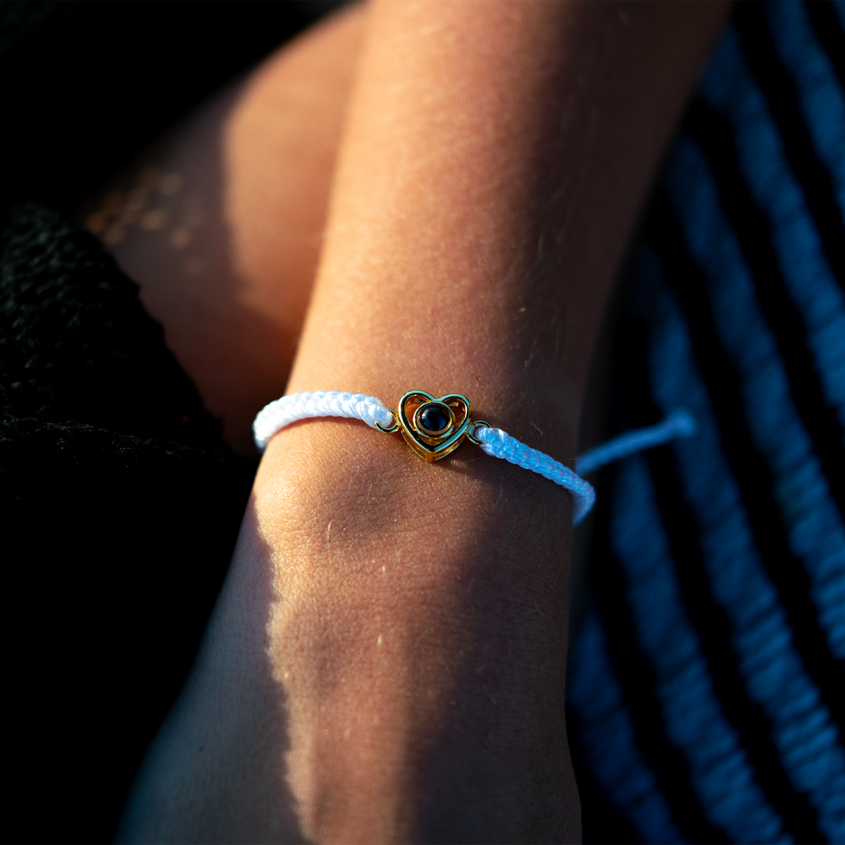 Personalized Photo Bracelet With Your Photo - Heart