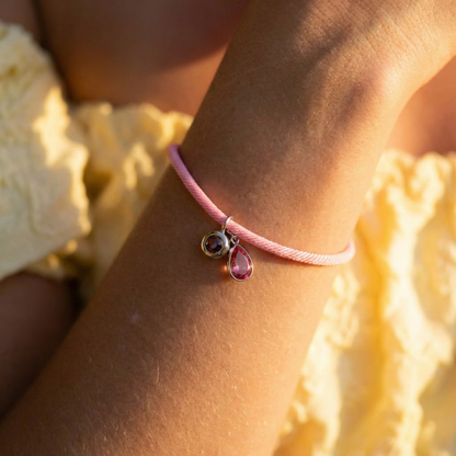 Essence Personalized Photo Bracelet with Birthstone