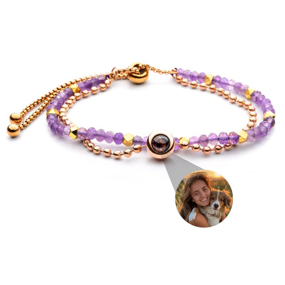 Personalized Crystal Photo Bracelet