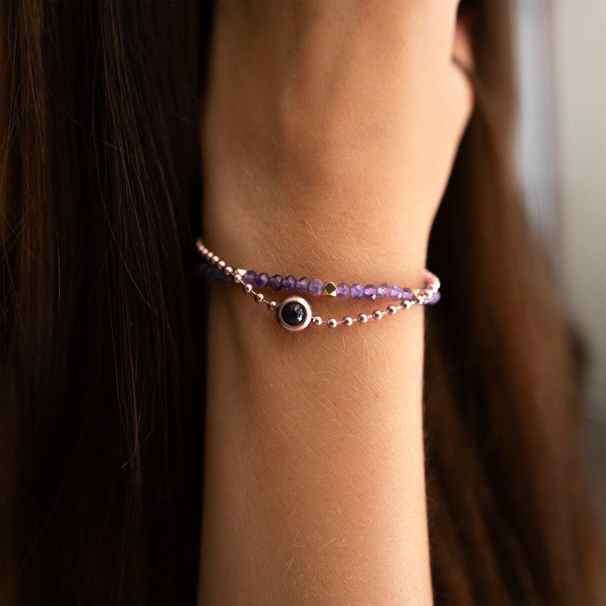 Personalized Crystal Photo Bracelet