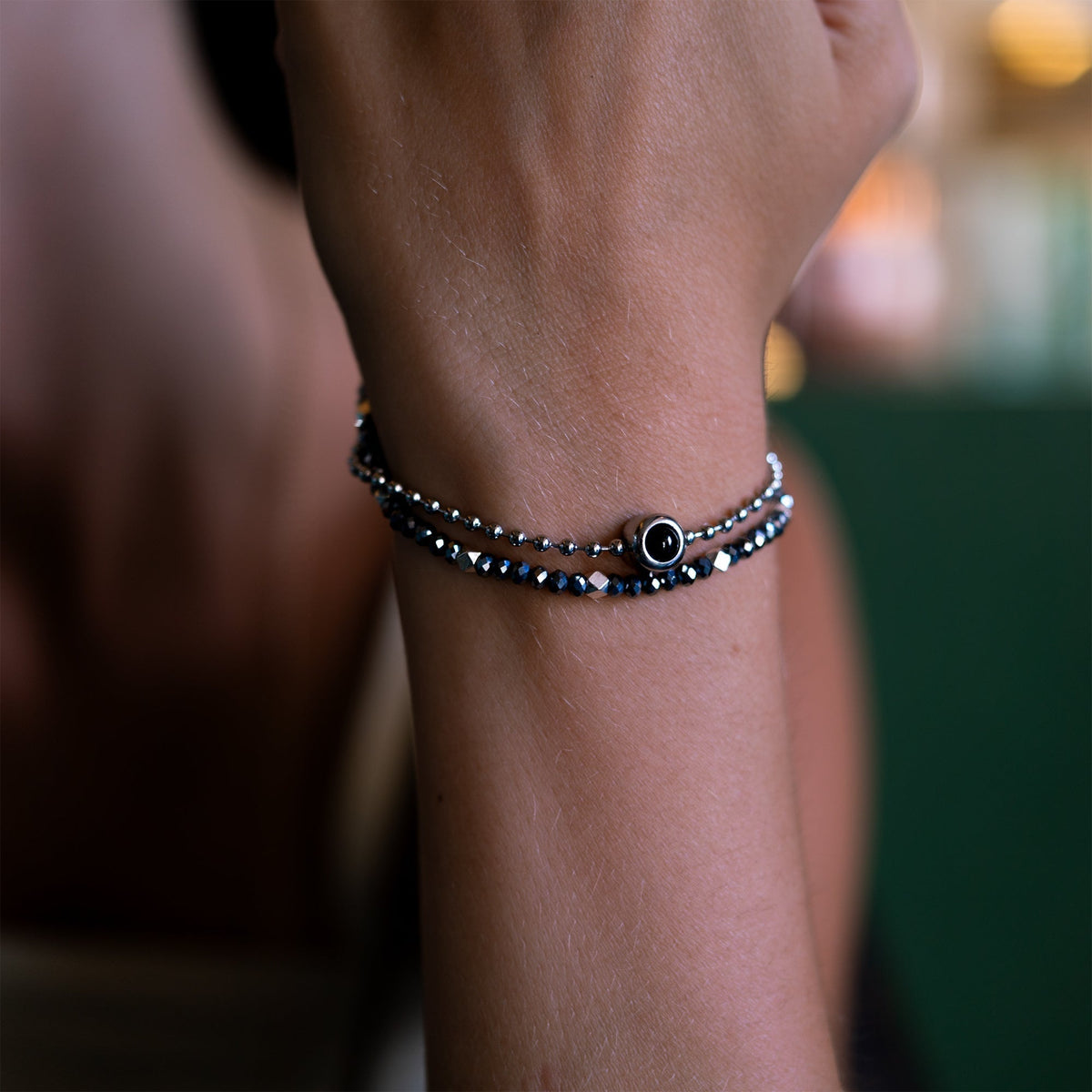 Personalized Crystal Photo Bracelet
