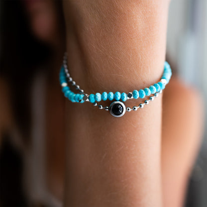Personalized Crystal Photo Bracelet