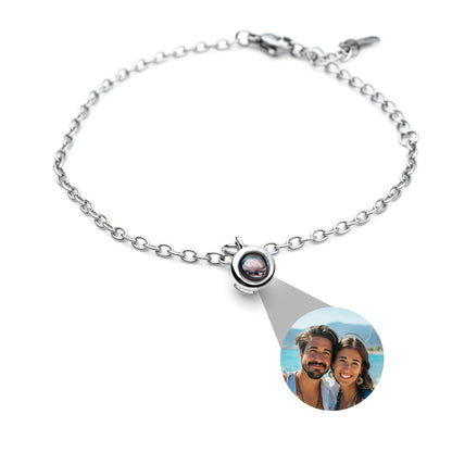 Delicate Personalized Photo Bracelet