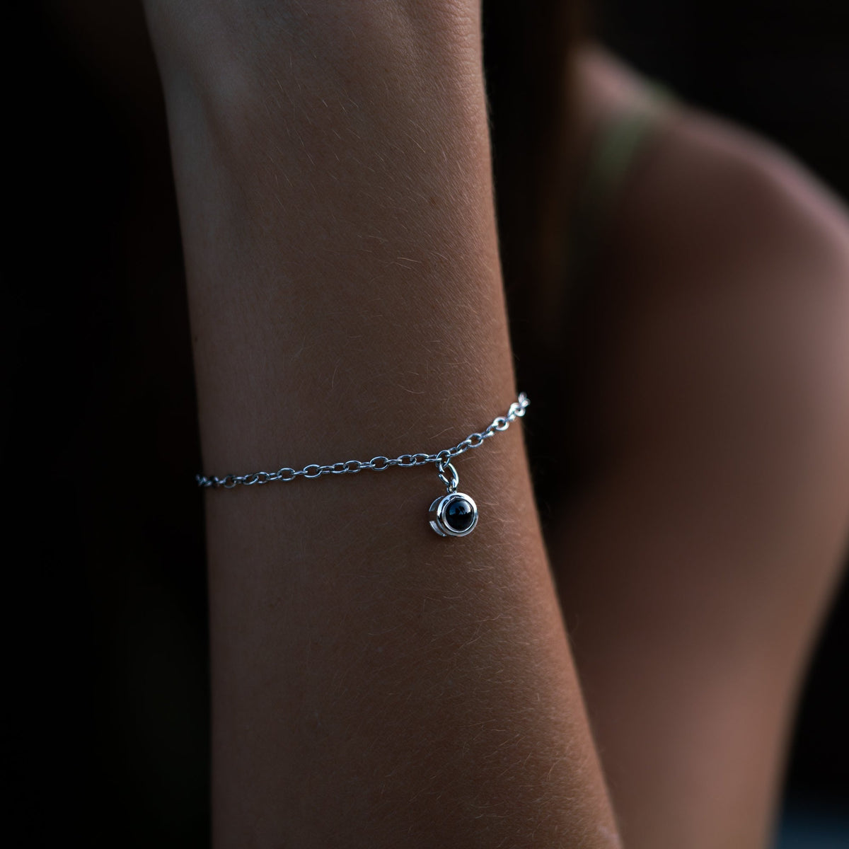 Delicate Personalized Photo Bracelet