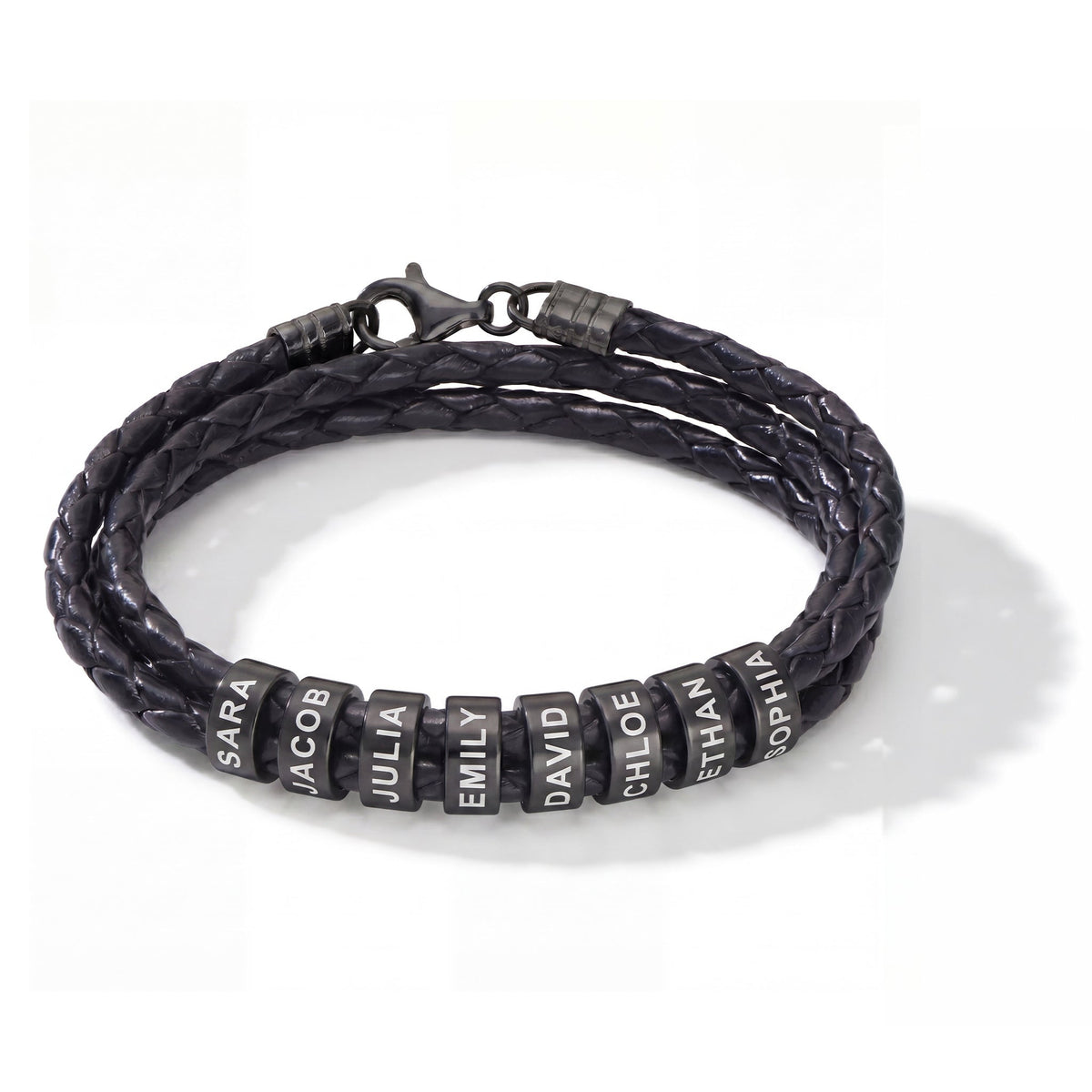 Leather Bracelet with Engraving