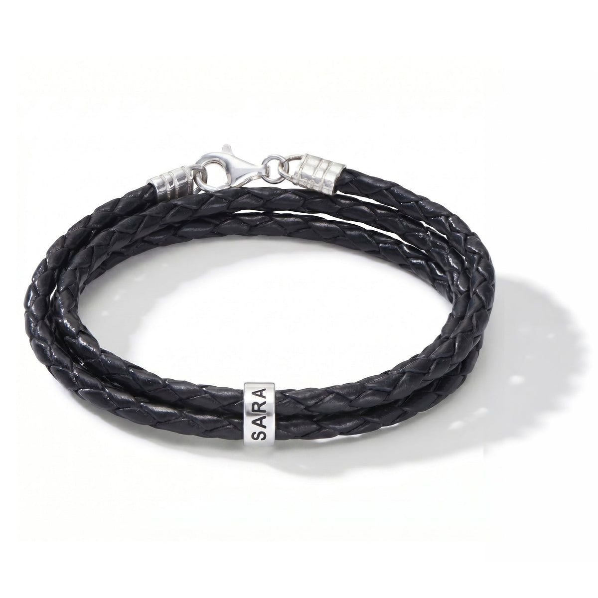 Leather Bracelet with Engraving