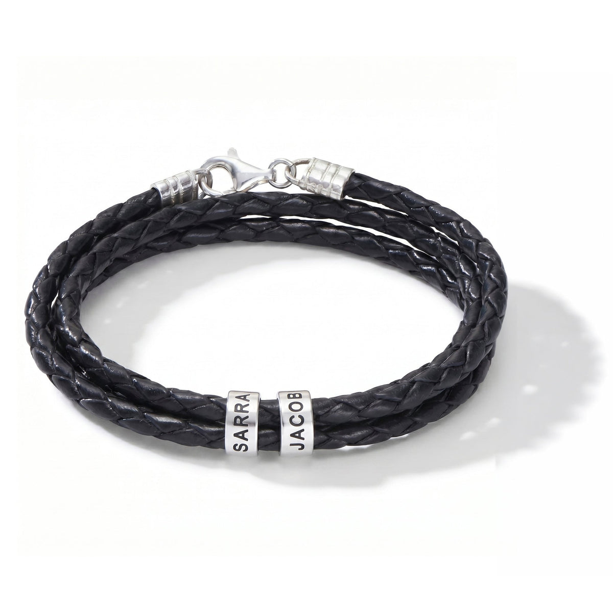 Leather Bracelet with Engraving