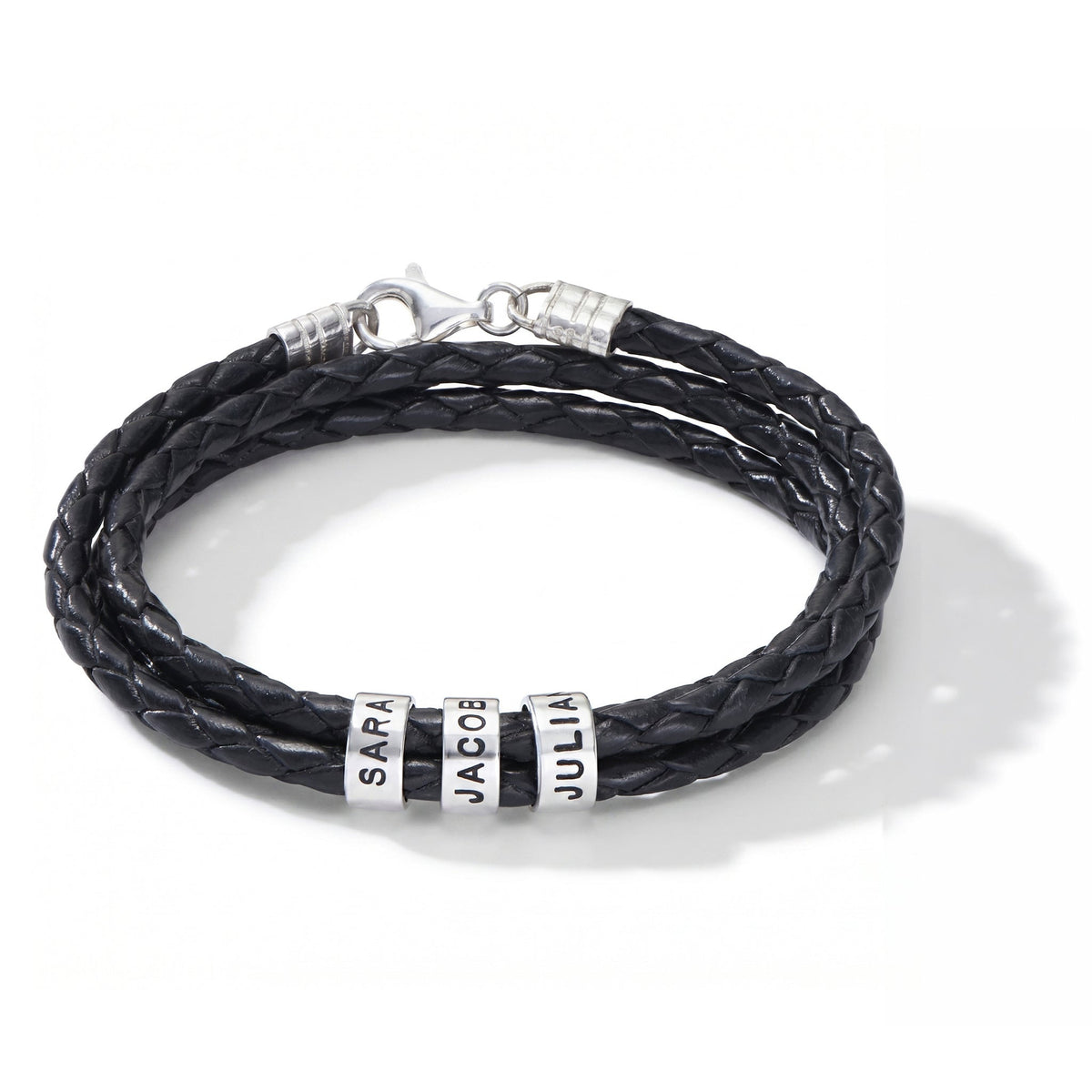 Leather Bracelet with Engraving