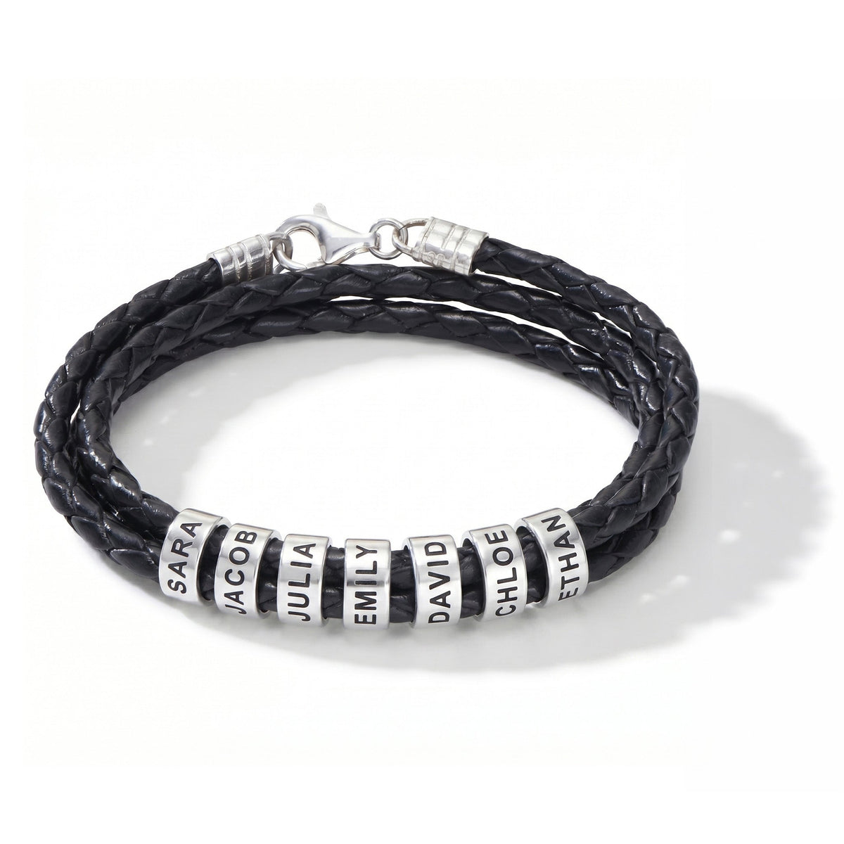 Leather Bracelet with Engraving