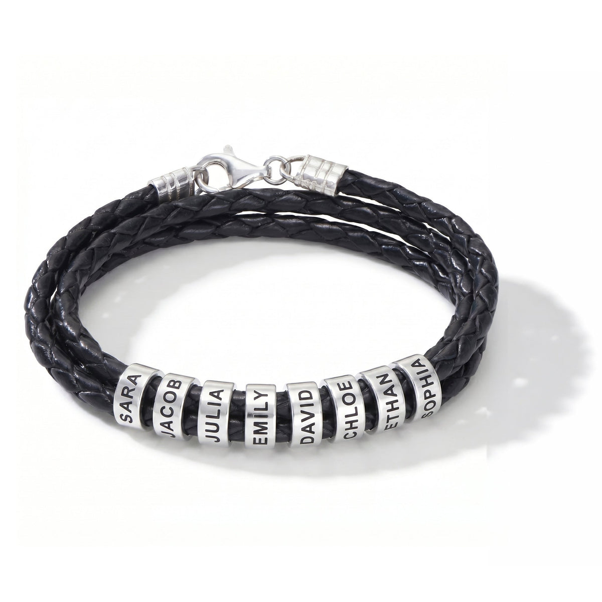 Leather Bracelet with Engraving