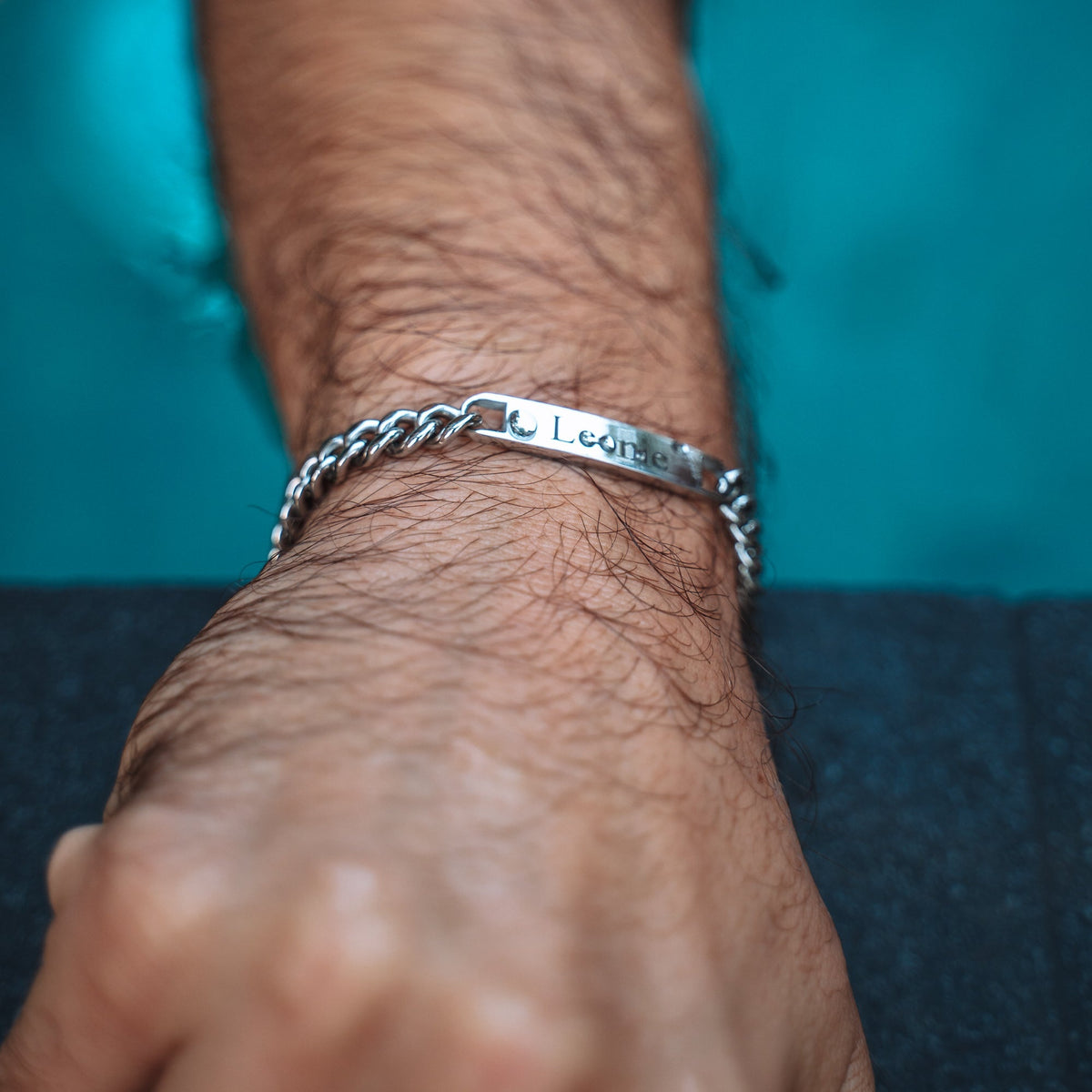 Matching Engraved Couple Bracelets