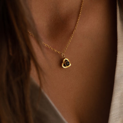 Personalized Heart Photo Necklace