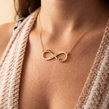 Infinite Love Name Necklace