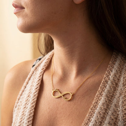 Infinite Love Name Necklace