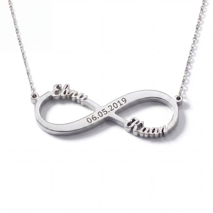 Infinite Love Name Necklace