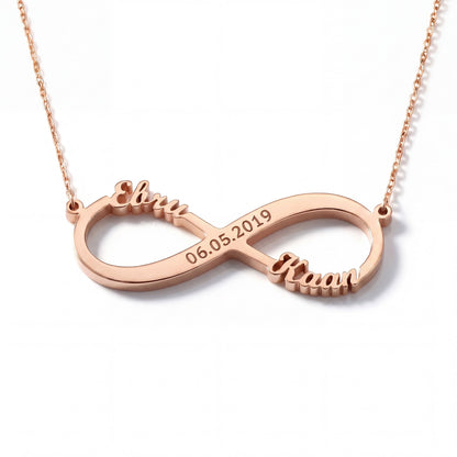Infinite Love Name Necklace
