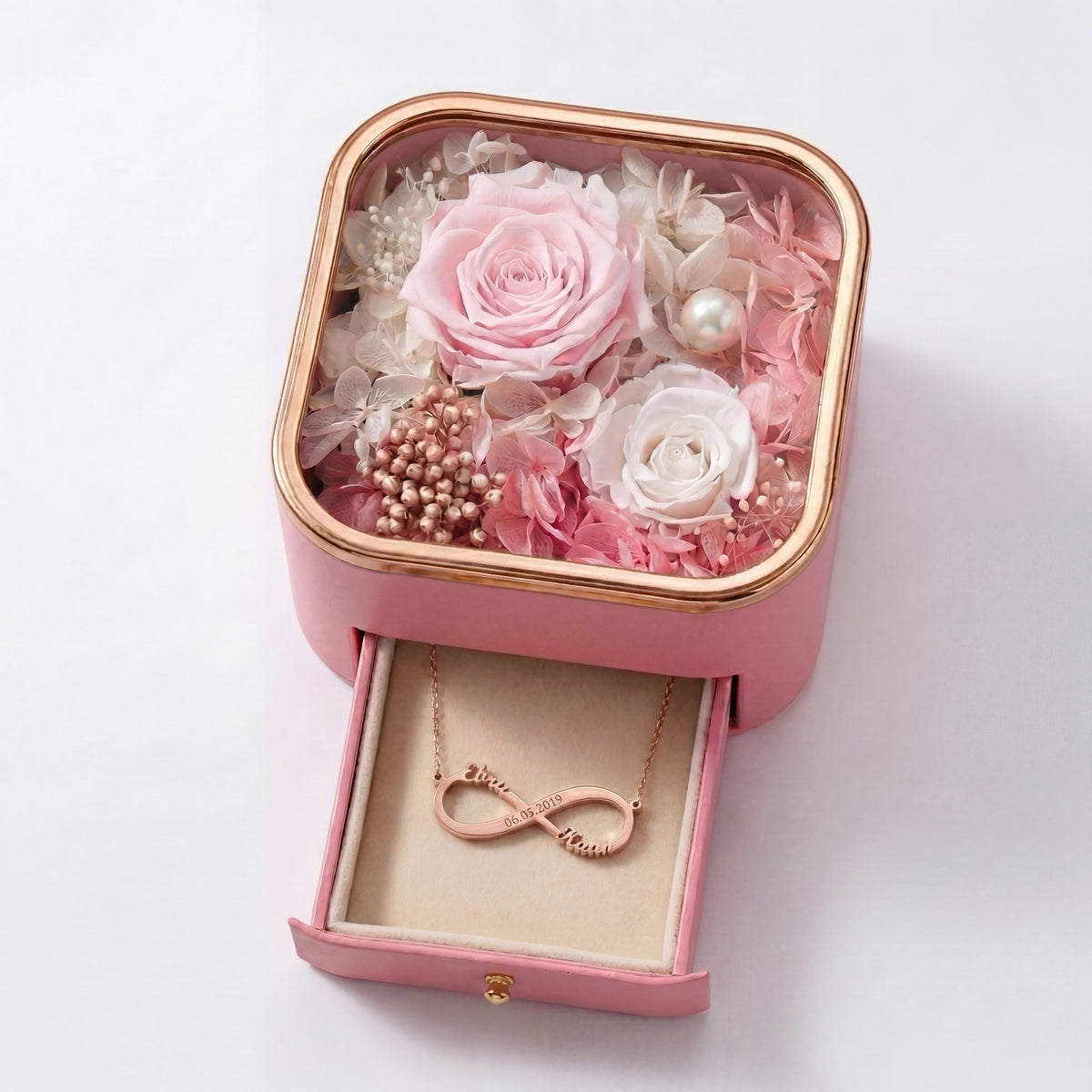 Infinite Love Name Necklace